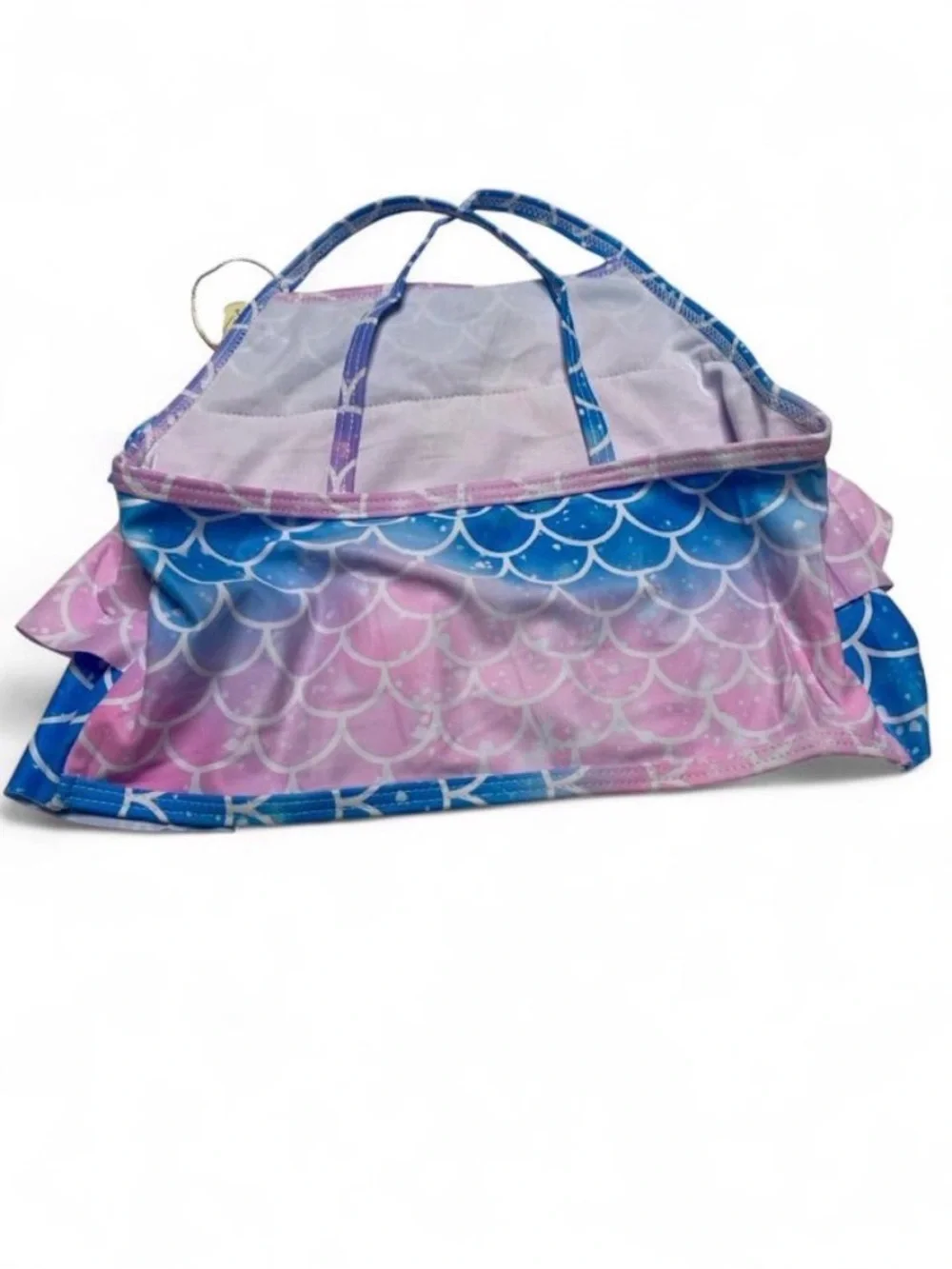 Kids Mermaid Tail Costume Set - Pink & Blue